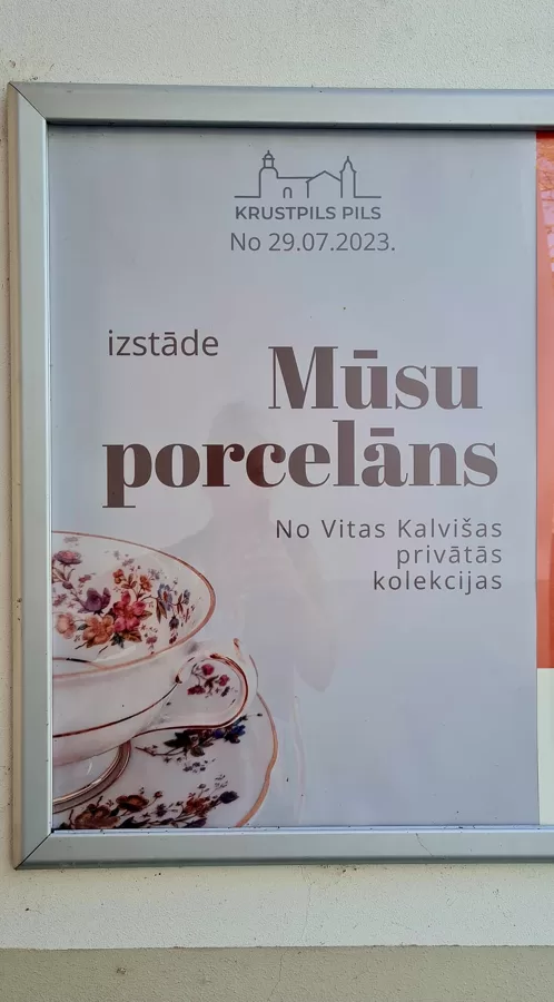 "Mūsu porcelāns", Krustpils pils
